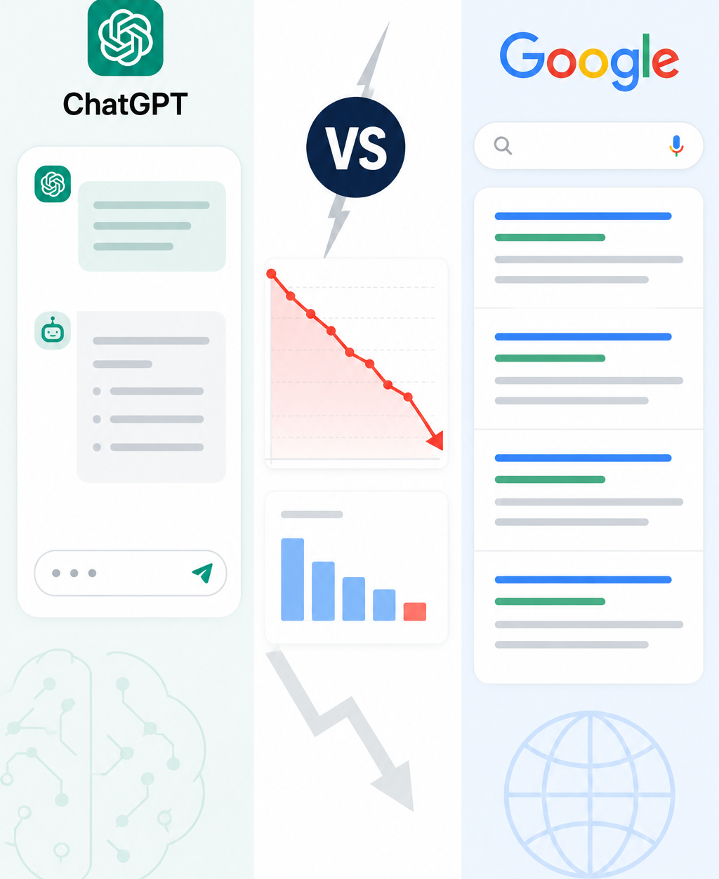 blog1-2nd AI search compared with traditional Google search