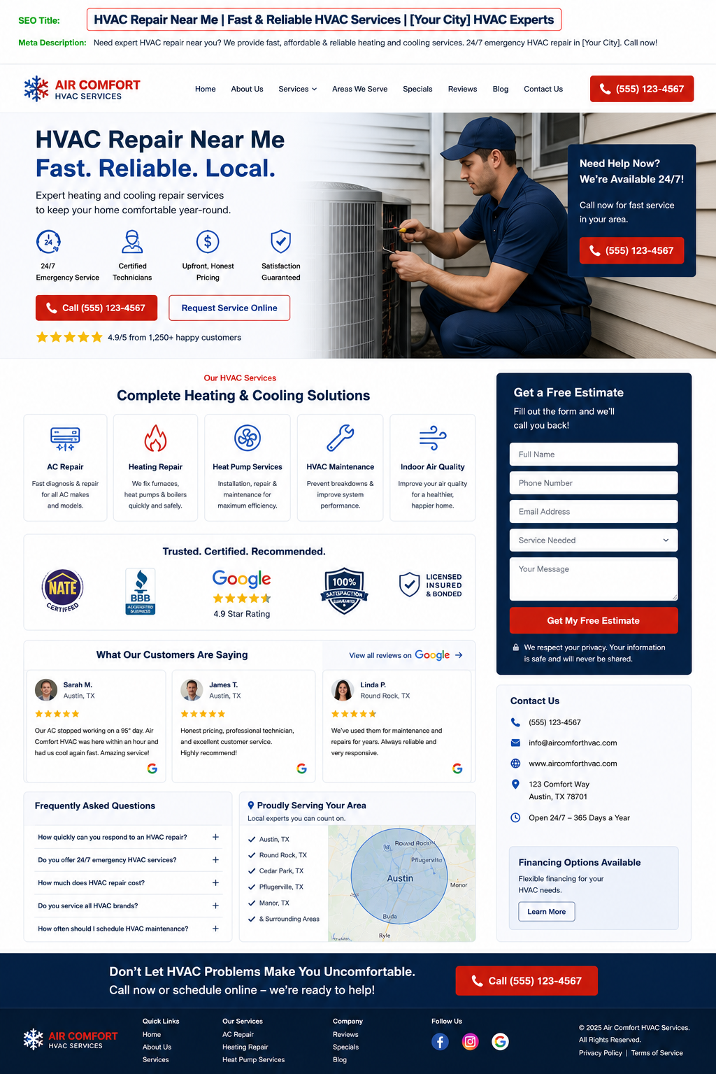 Hvac Services HVAC Services