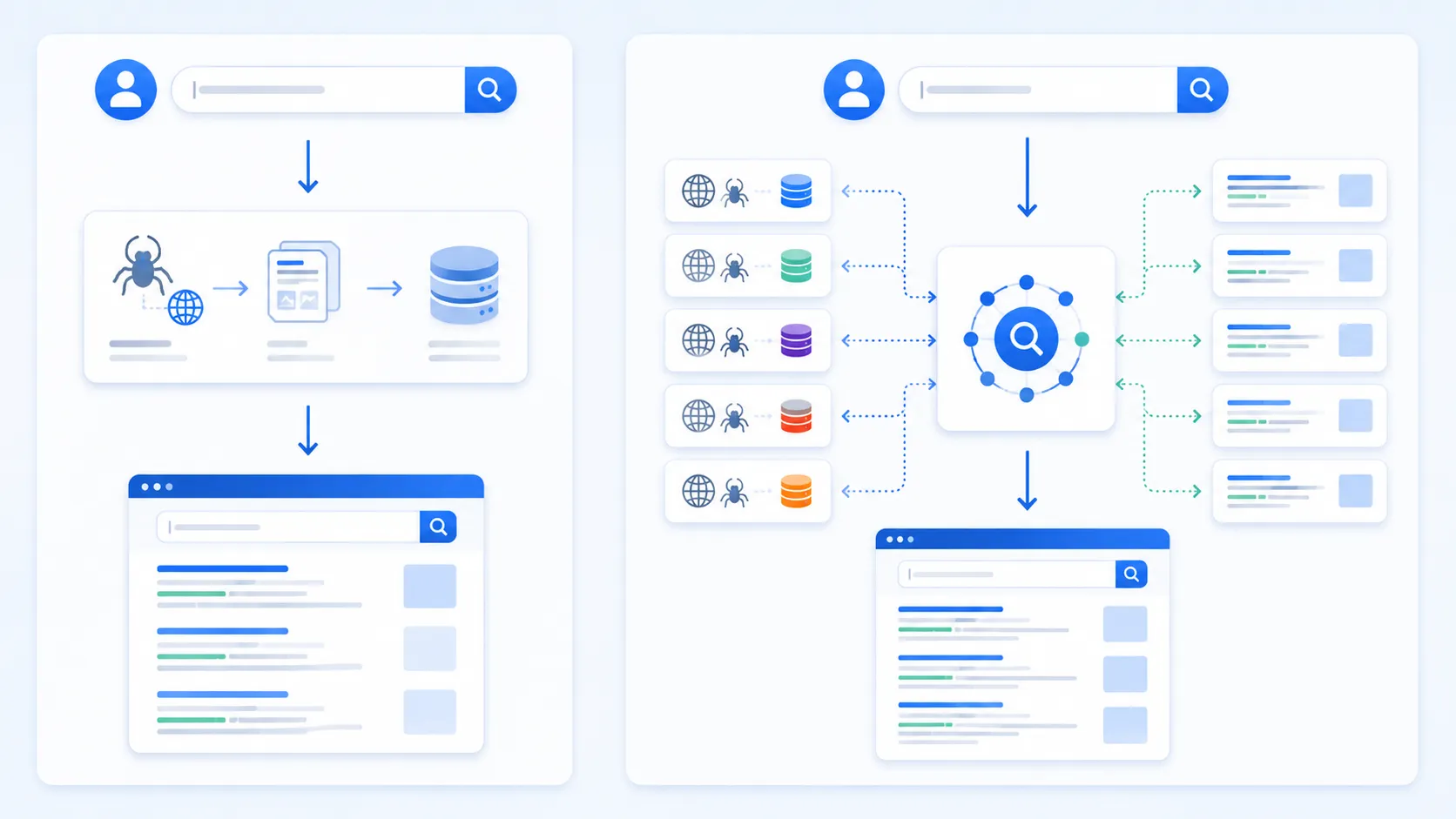 Meta-Search Architecture Comparison