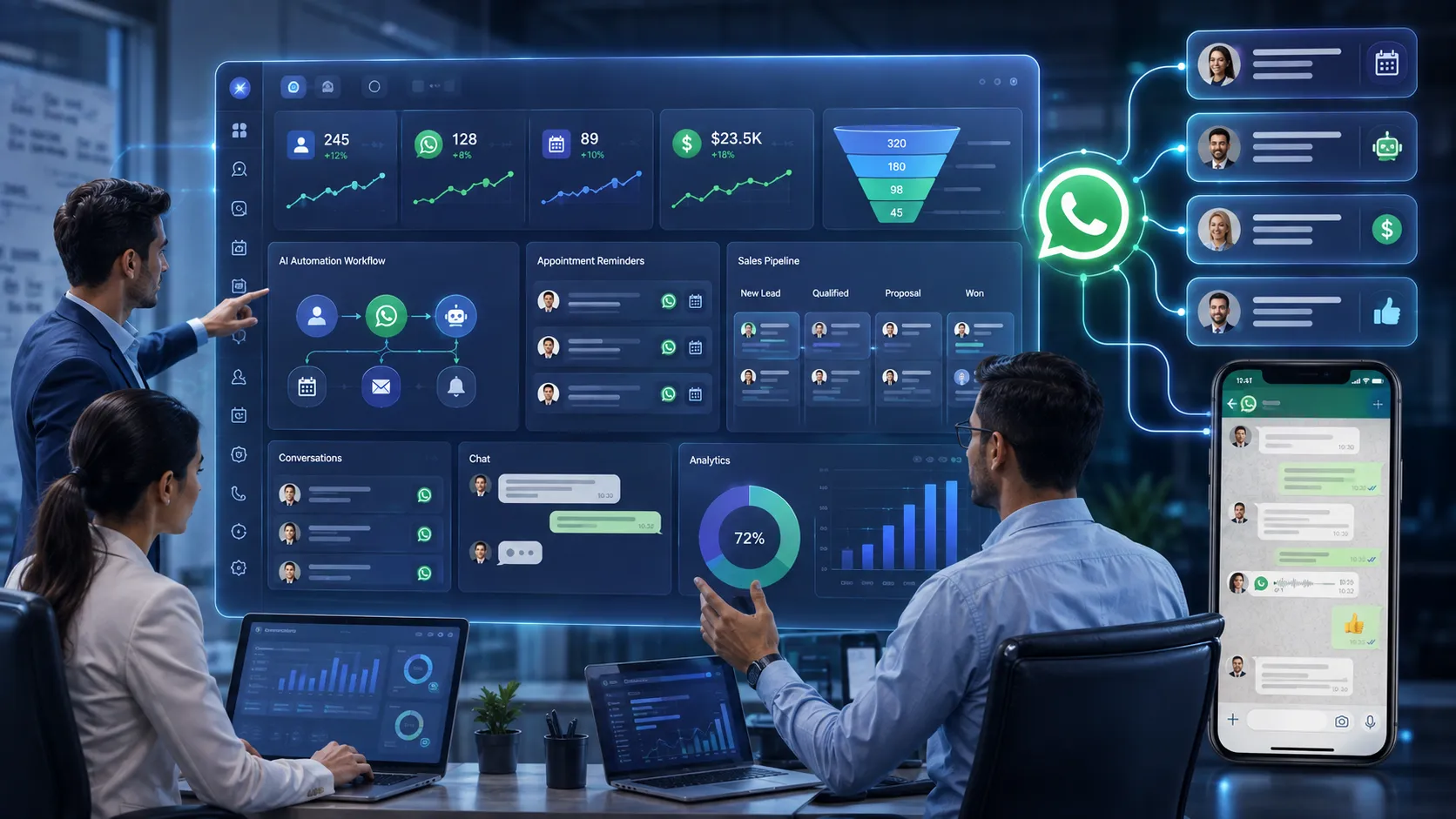 Gohigh level with WhatsApp integration Gohigh level with WhatsApp integration