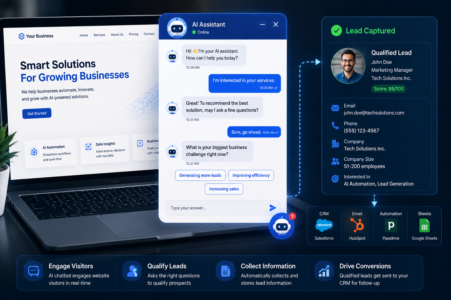 ai chatbot lead generation