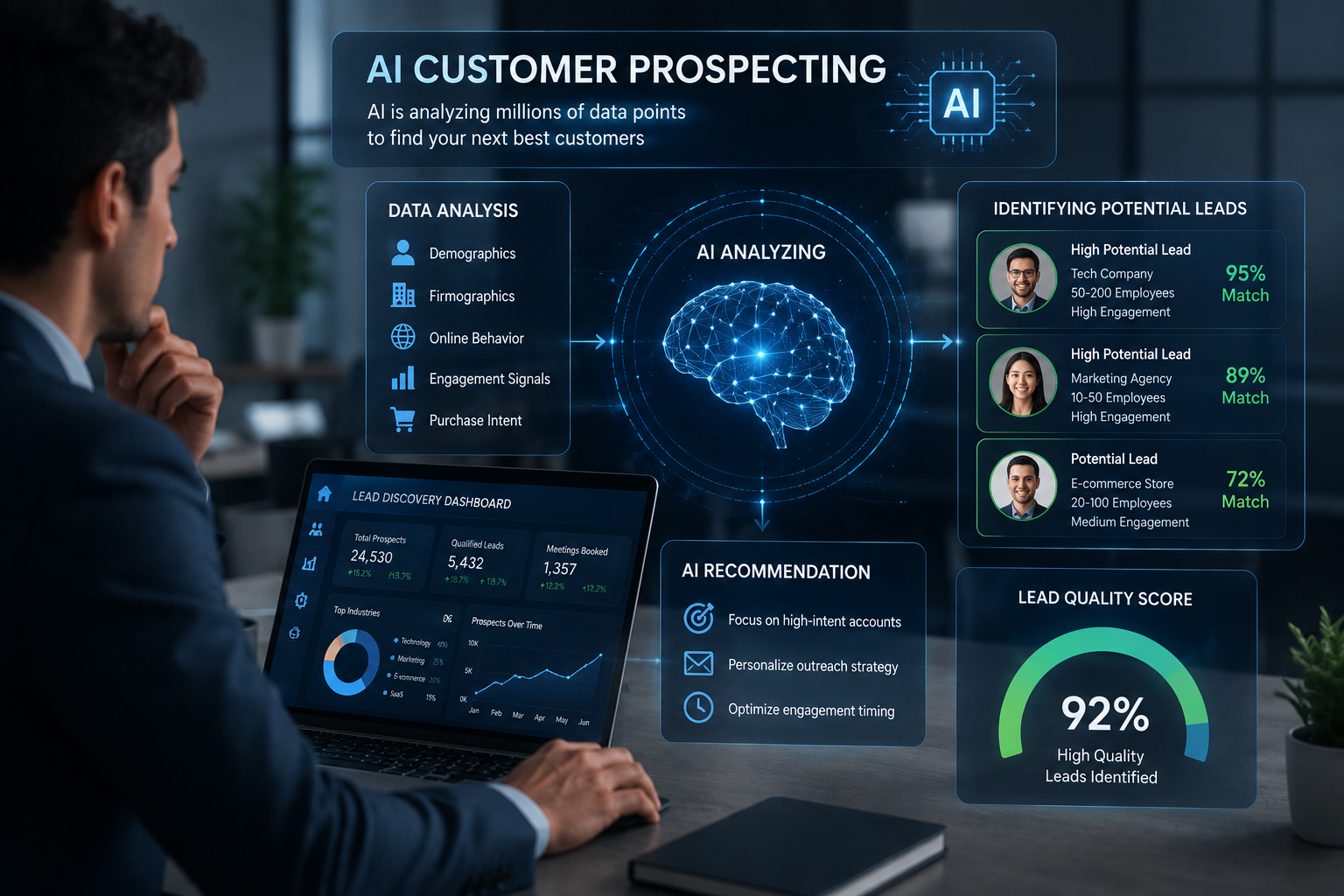 ai customer prospecting lead generation